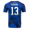 Original Fußballtrikot USA MORGAN 13 Auswärtstrikot WM 2022 Für Herren